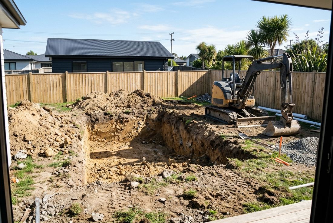 Pool Excavation Tauranga